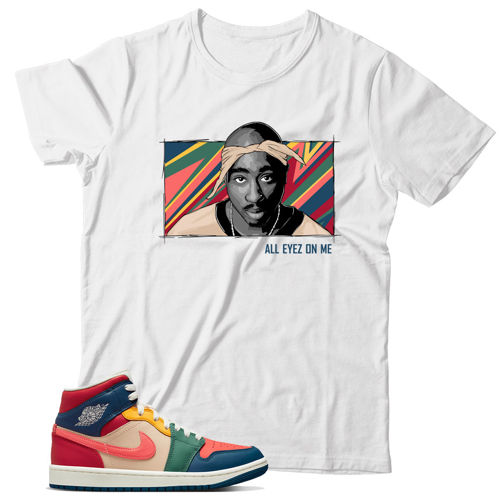 Jordan 1 Multi Color shirt