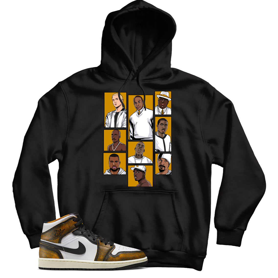 Jordan Orange Wear Away hoodie
