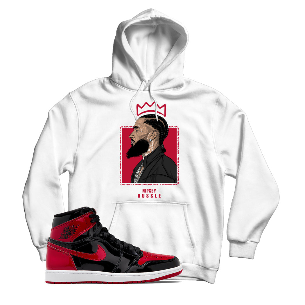 Jordan Patent Bred shirt