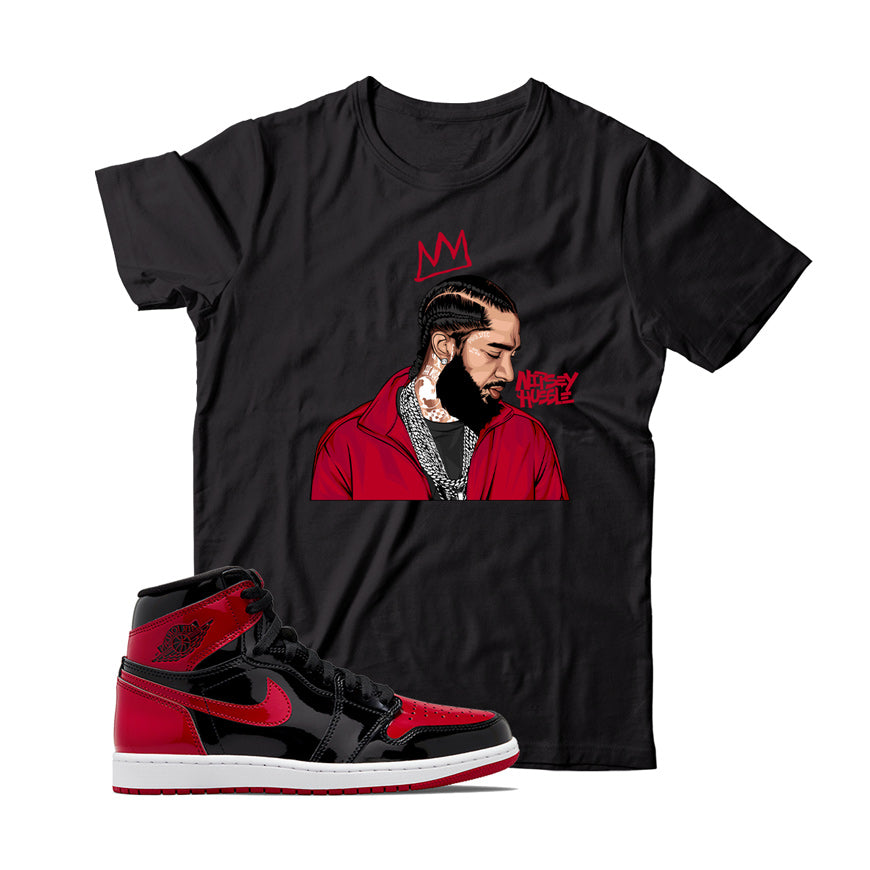 Jordan 1 Patent Bred Shirt