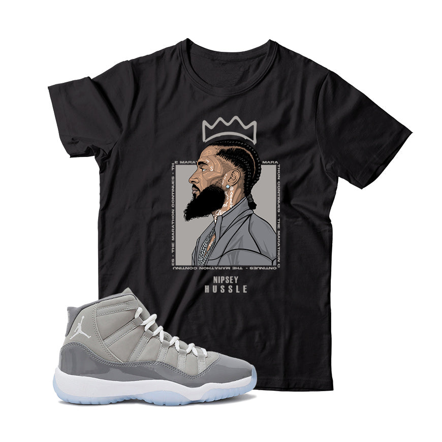 Jordan 11 Cool Grey Shirt