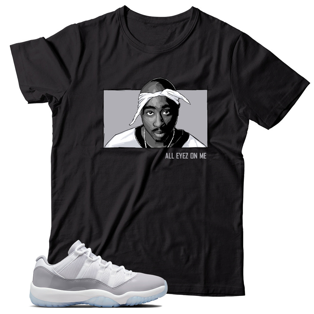 Jordan 11 Low Cement Grey Shirt