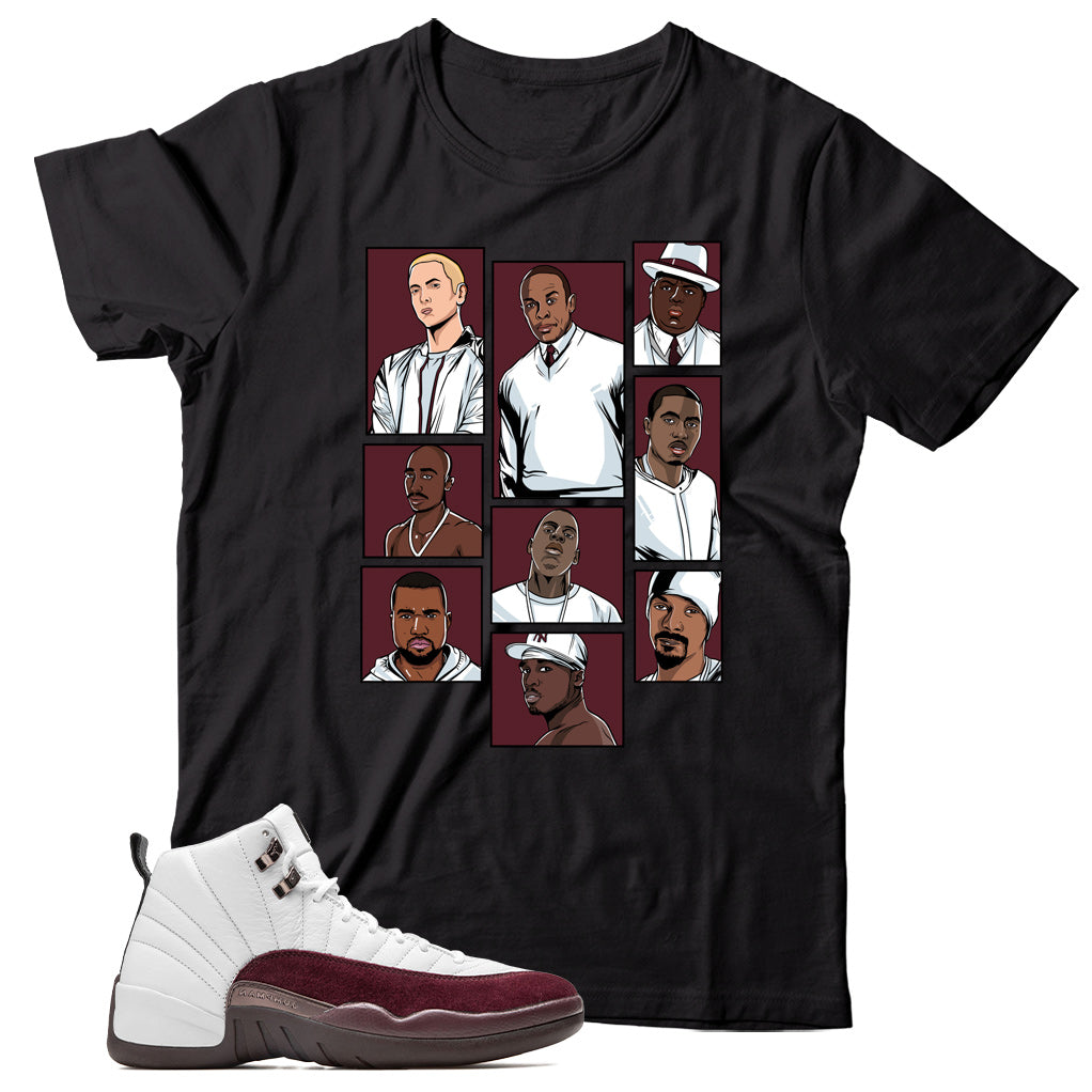 Jordan 12 A Ma Maniere White shirt