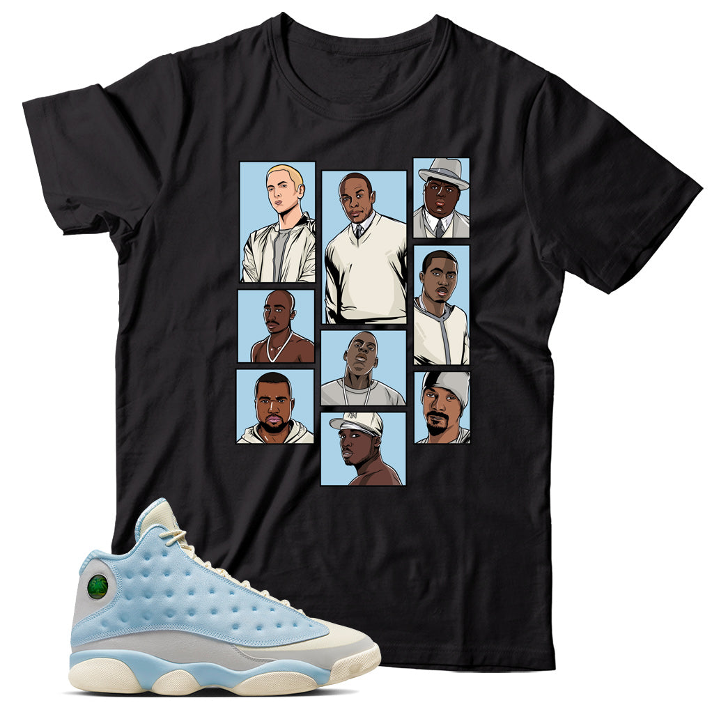 Jordan 13 SoleFly shirt