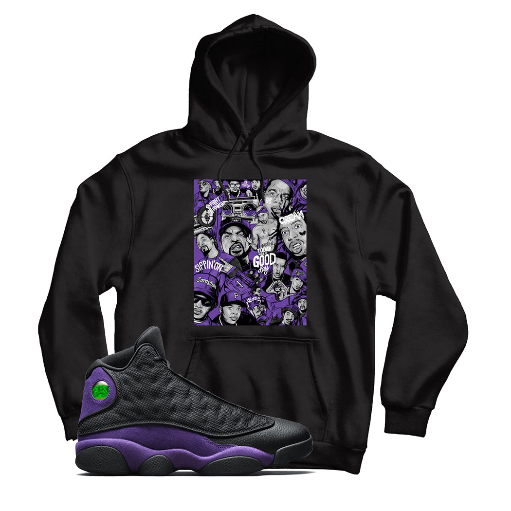 Court Purple 13 hoodie
