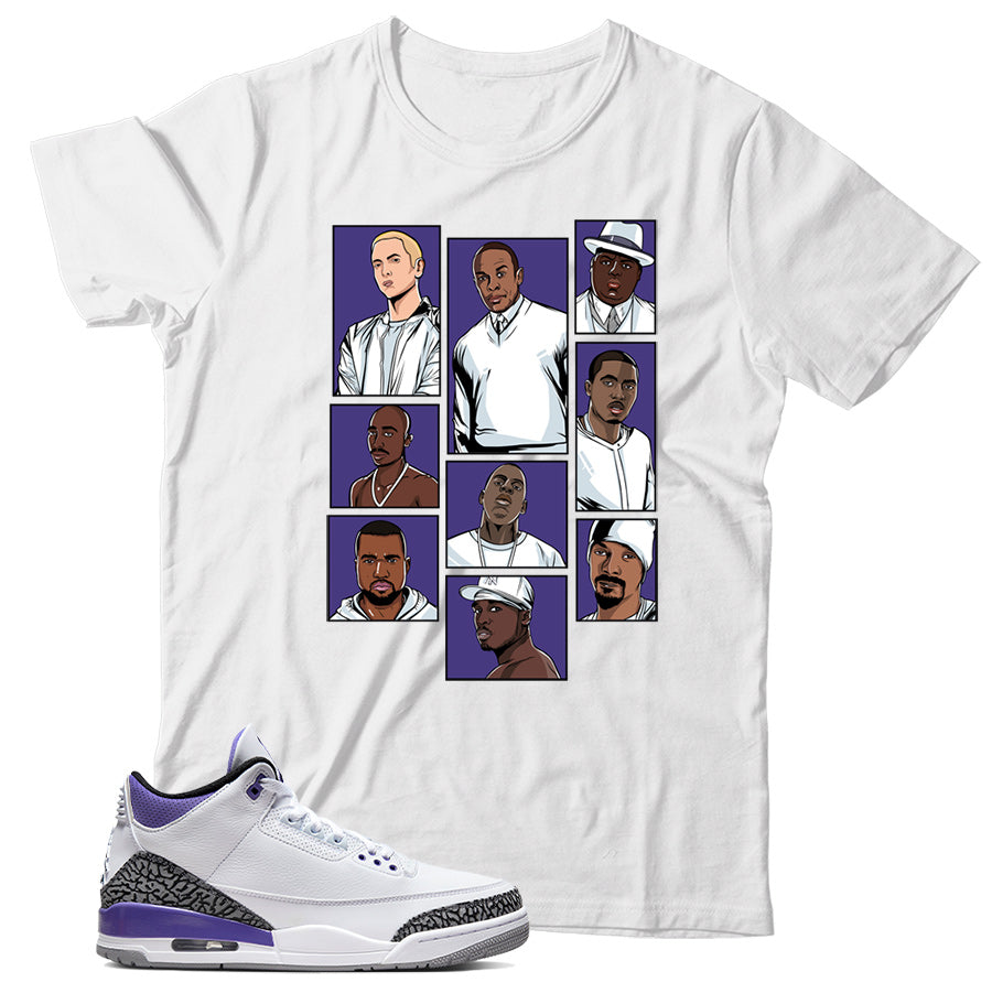 Jordan 3 Dark Iris shirt