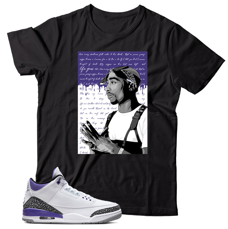 Jordan 3 Dark Iris shirt