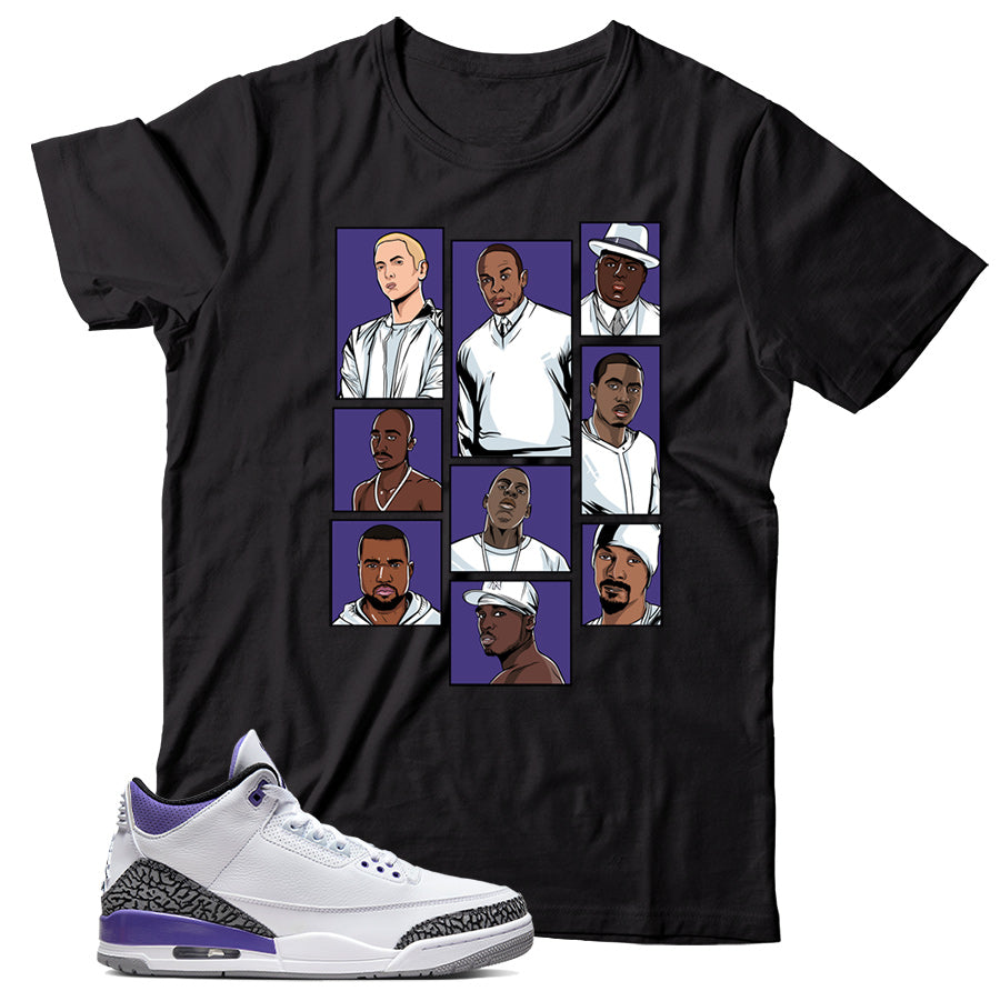Jordan 3 Dark Iris shirt