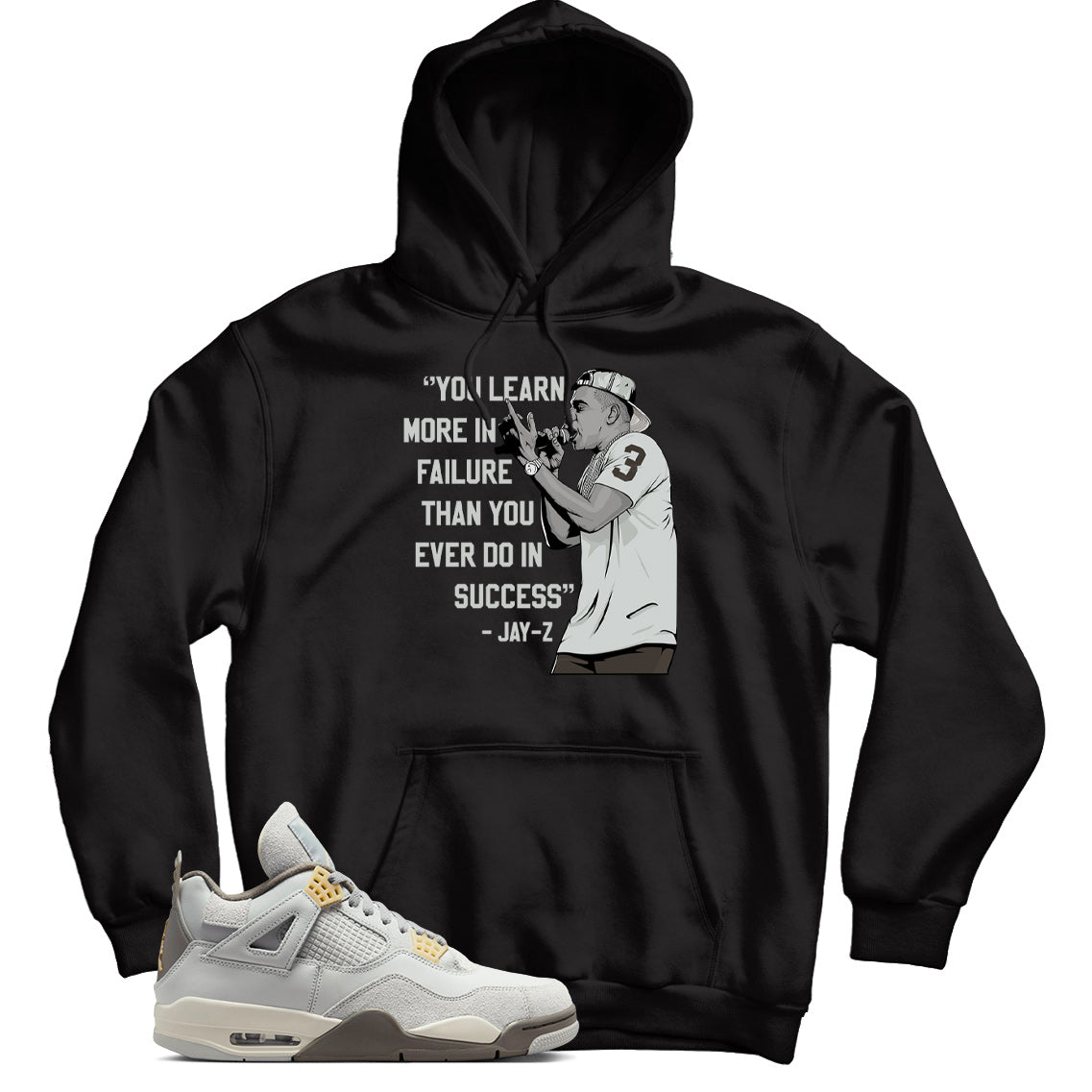 Jordan 4 Craft Photon Dust hoodie