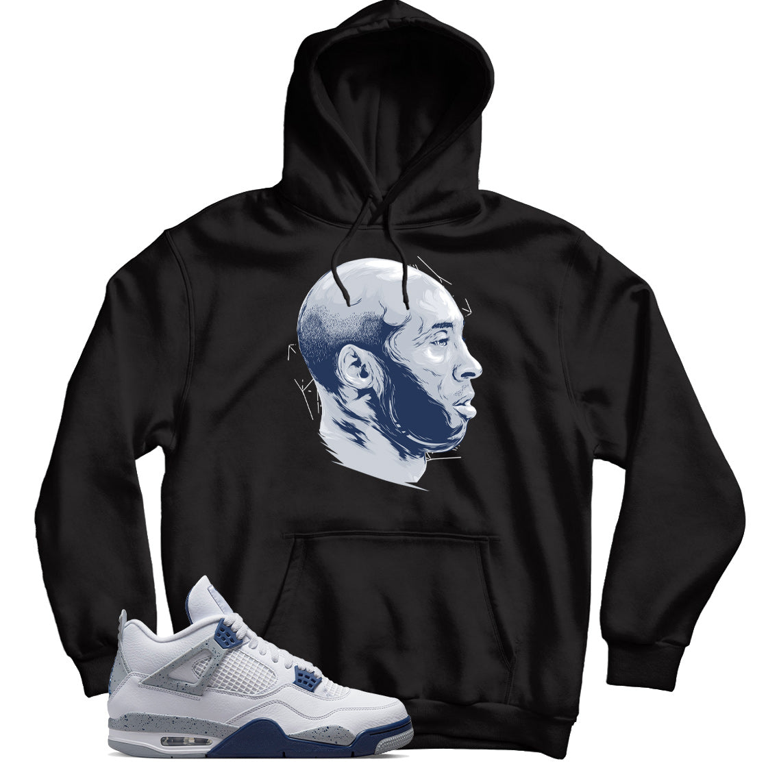 Jordan 4 Midnight Navy hoodie