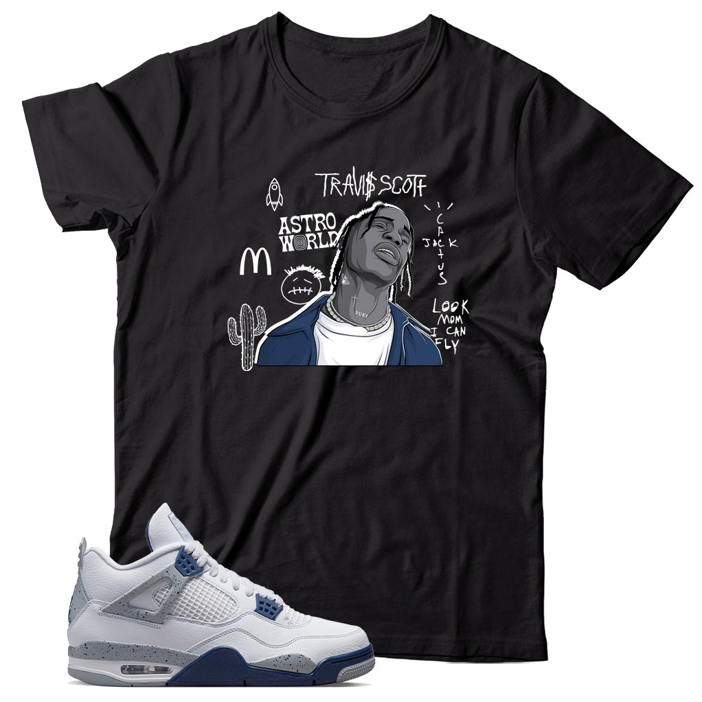 Jordan 4 Midnight Navy Shirt