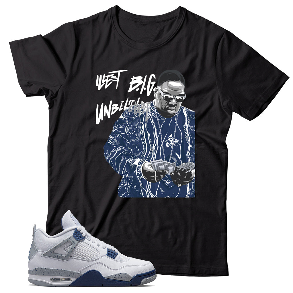 Jordan 4 Navy Shirt