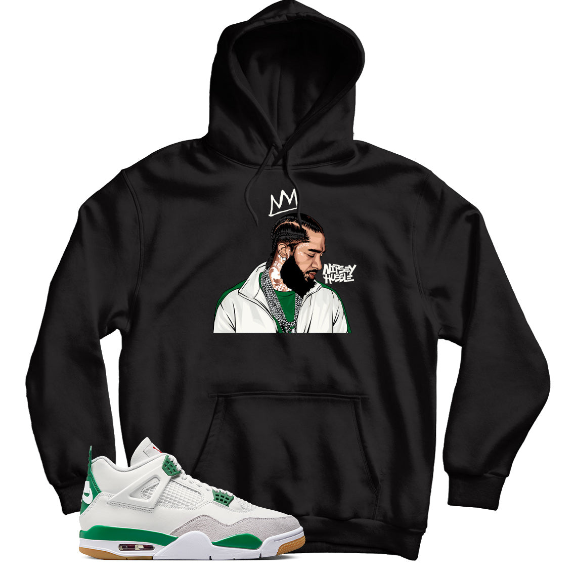 Jordan 4 Pine Green Hoodie
