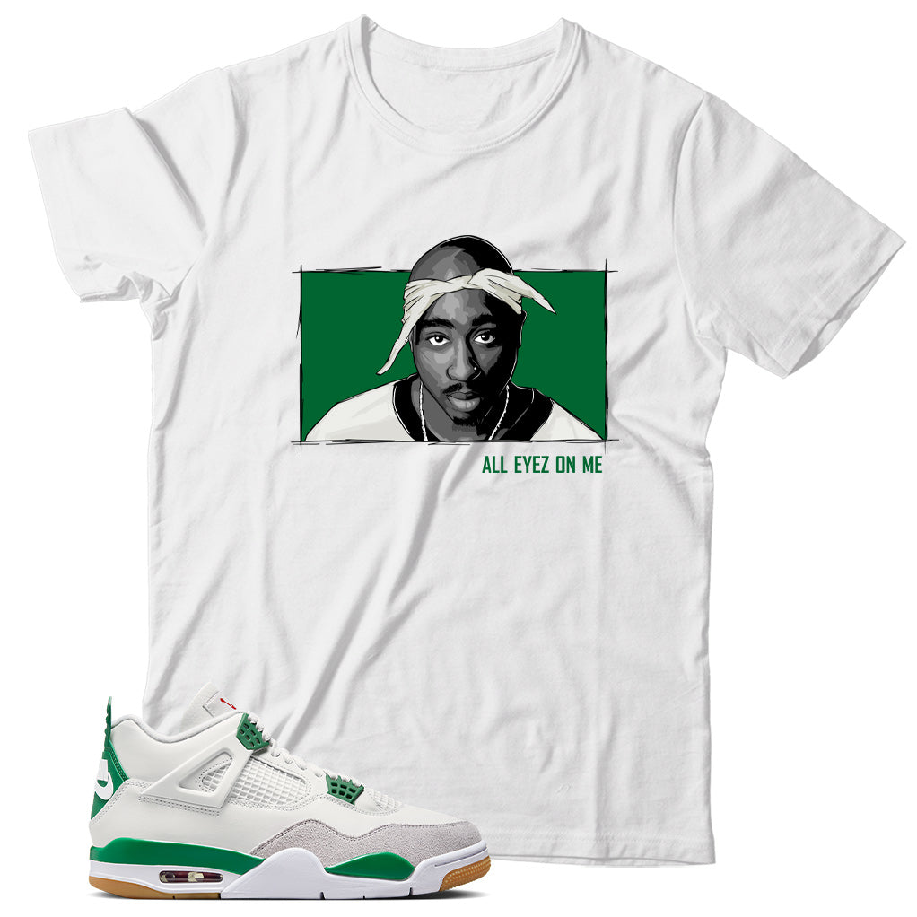 Shirt Match Jordan 4 SB Pine Green