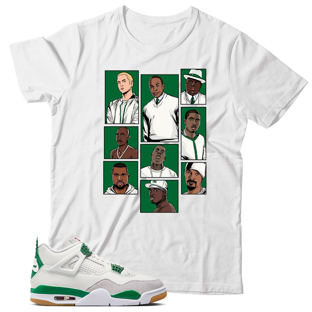 Jordan 4 Pine Green shirt
