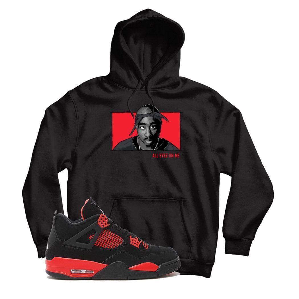 Jordan 4 Red Thunder hoodie