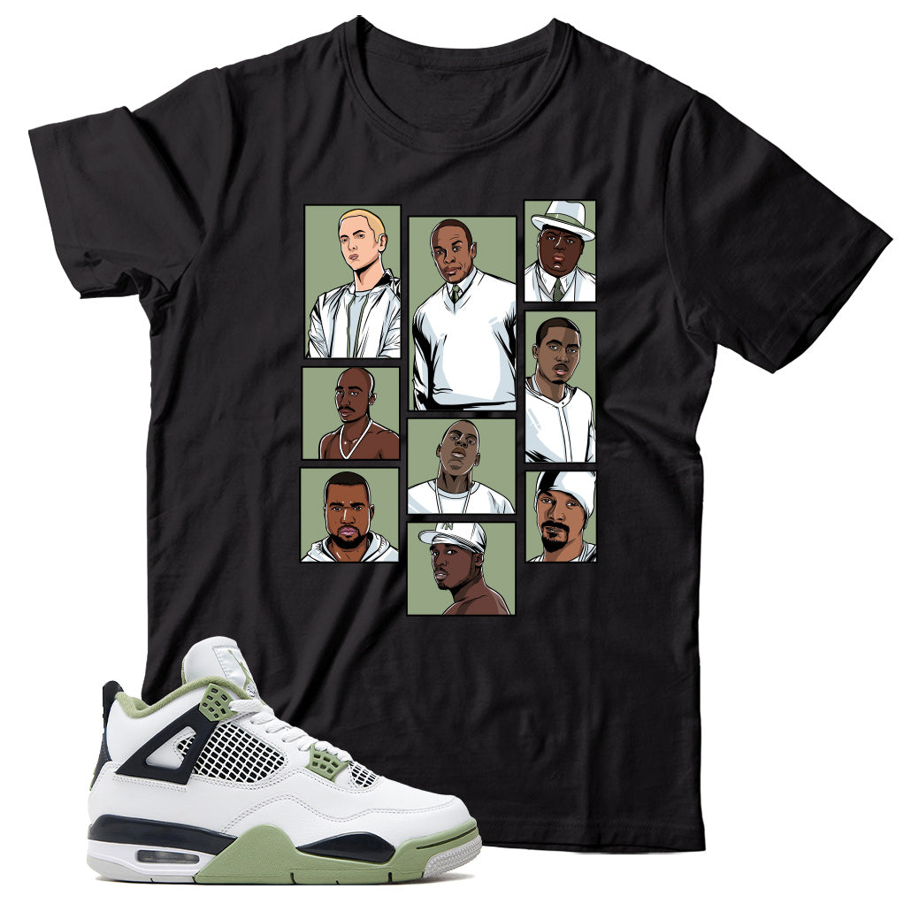 Jordan 4 Seafoam shirt