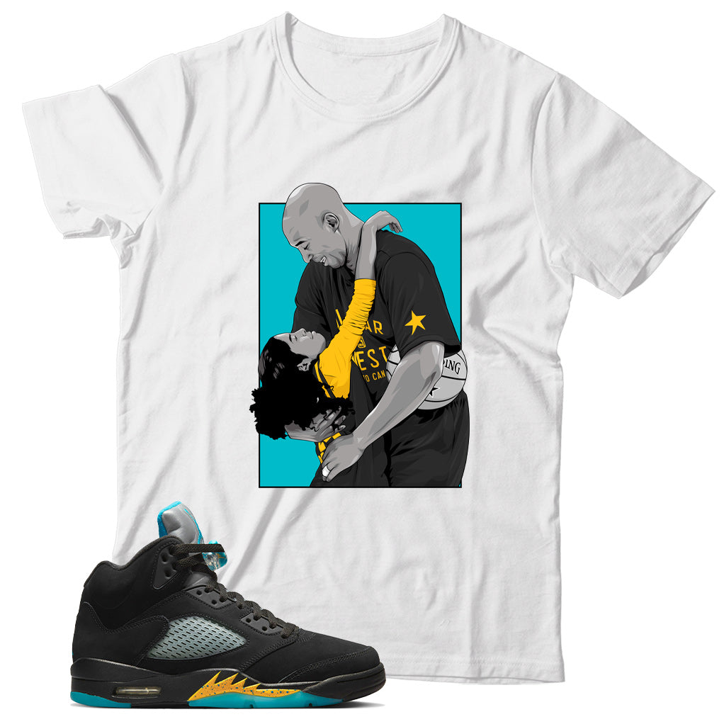 Jordan 5 Aqua shirt