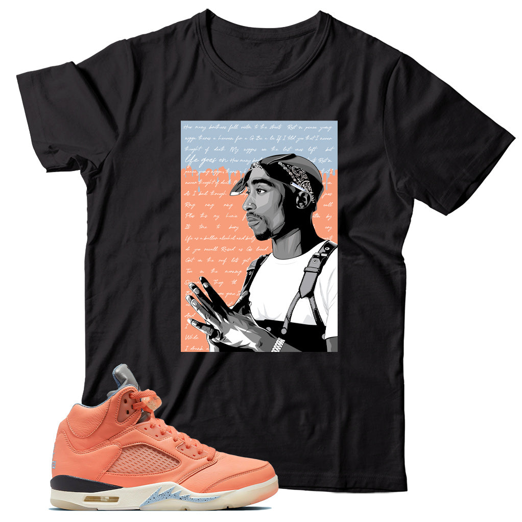 Jordan 5 DJ Khaled Crimson Bliss shirt