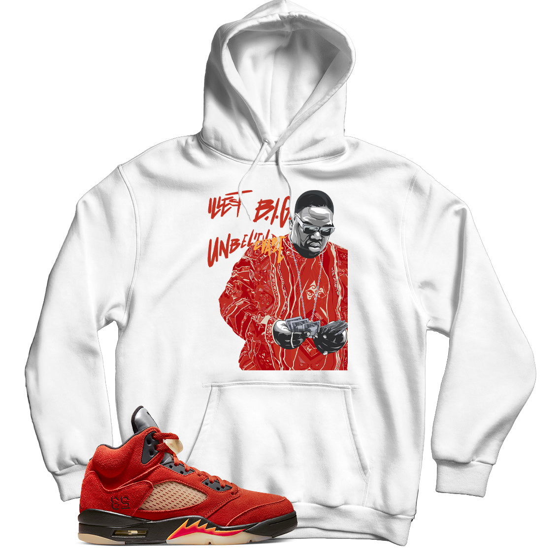 Jordan 5 Dunk On Mars hoodie