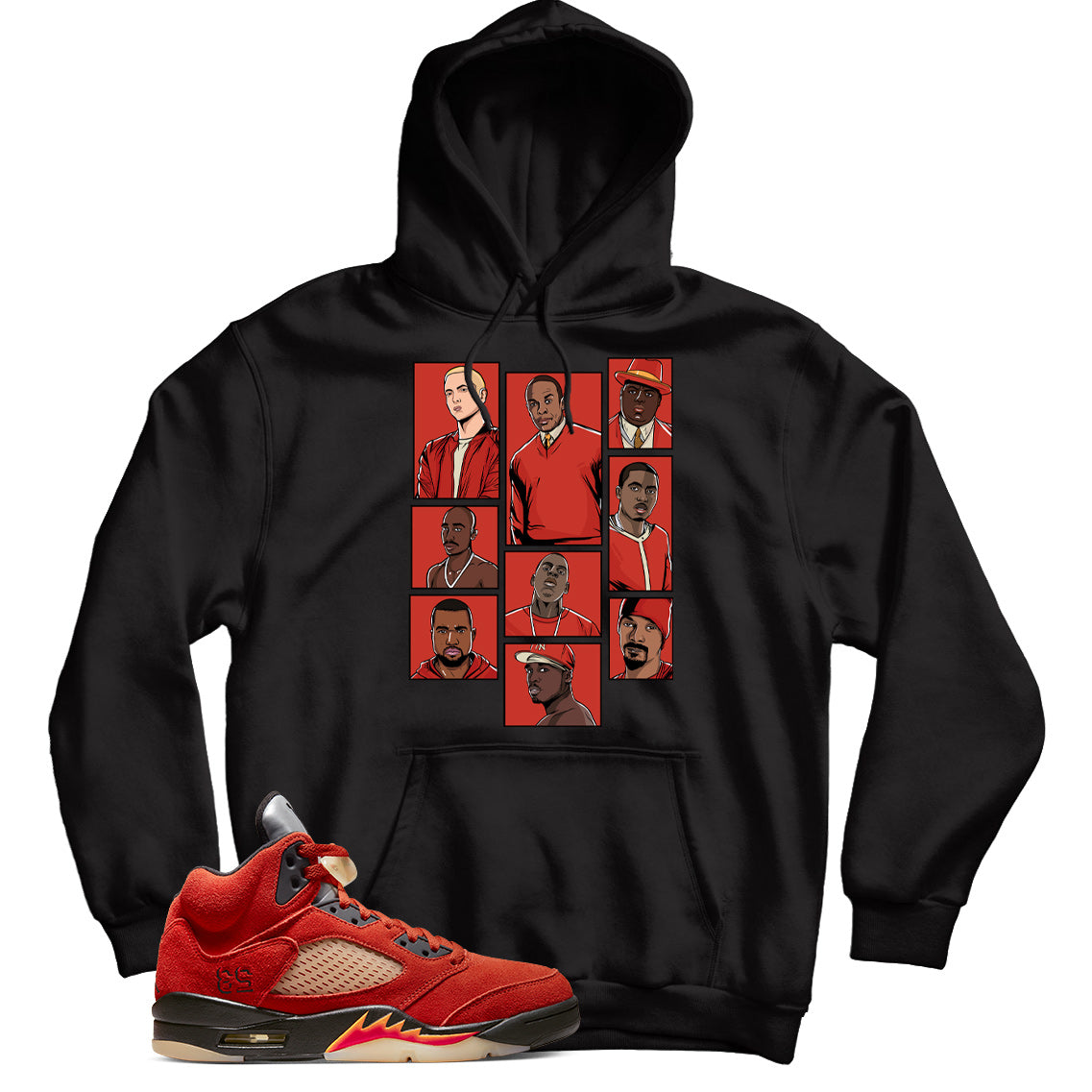 Jordan 5 Dunk On Mars hoodie