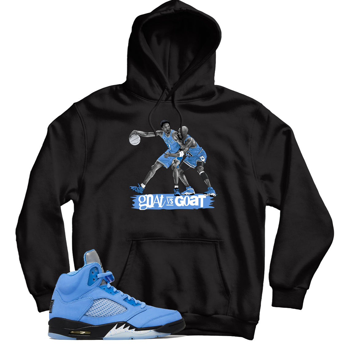 Jordan 5 UNC hoodie
