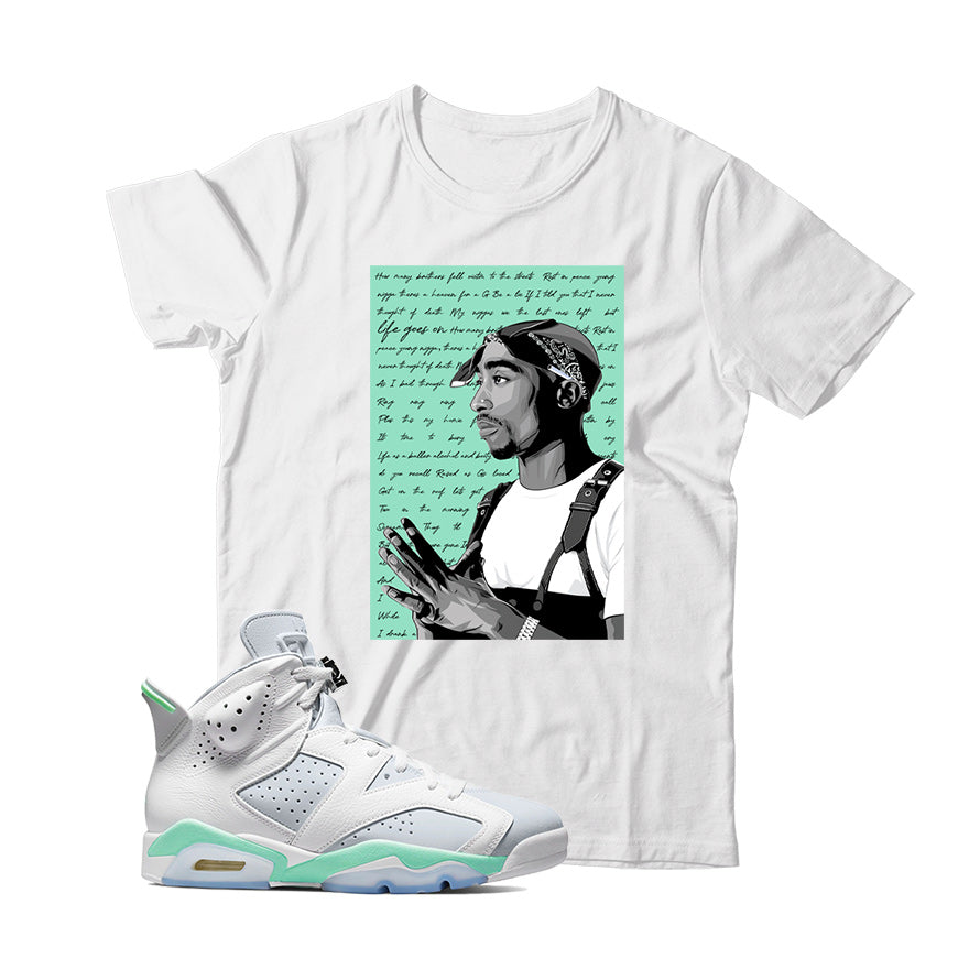 Jordan 6 Mint Foam shirt