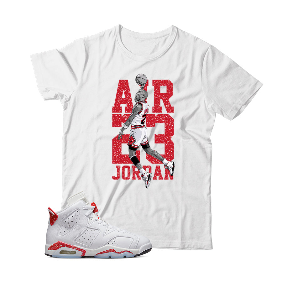 Jordan 6 Red Oreo shirt