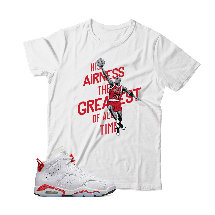 Jordan 6 Red Oreo t shirt