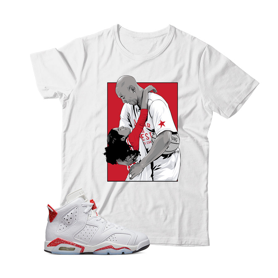 Jordan 6 Red Oreo shirt
