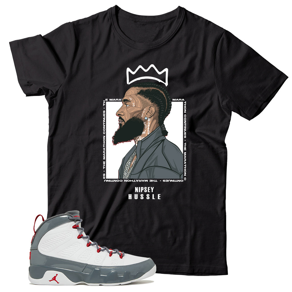 Jordan 9 Fire Red Shirt