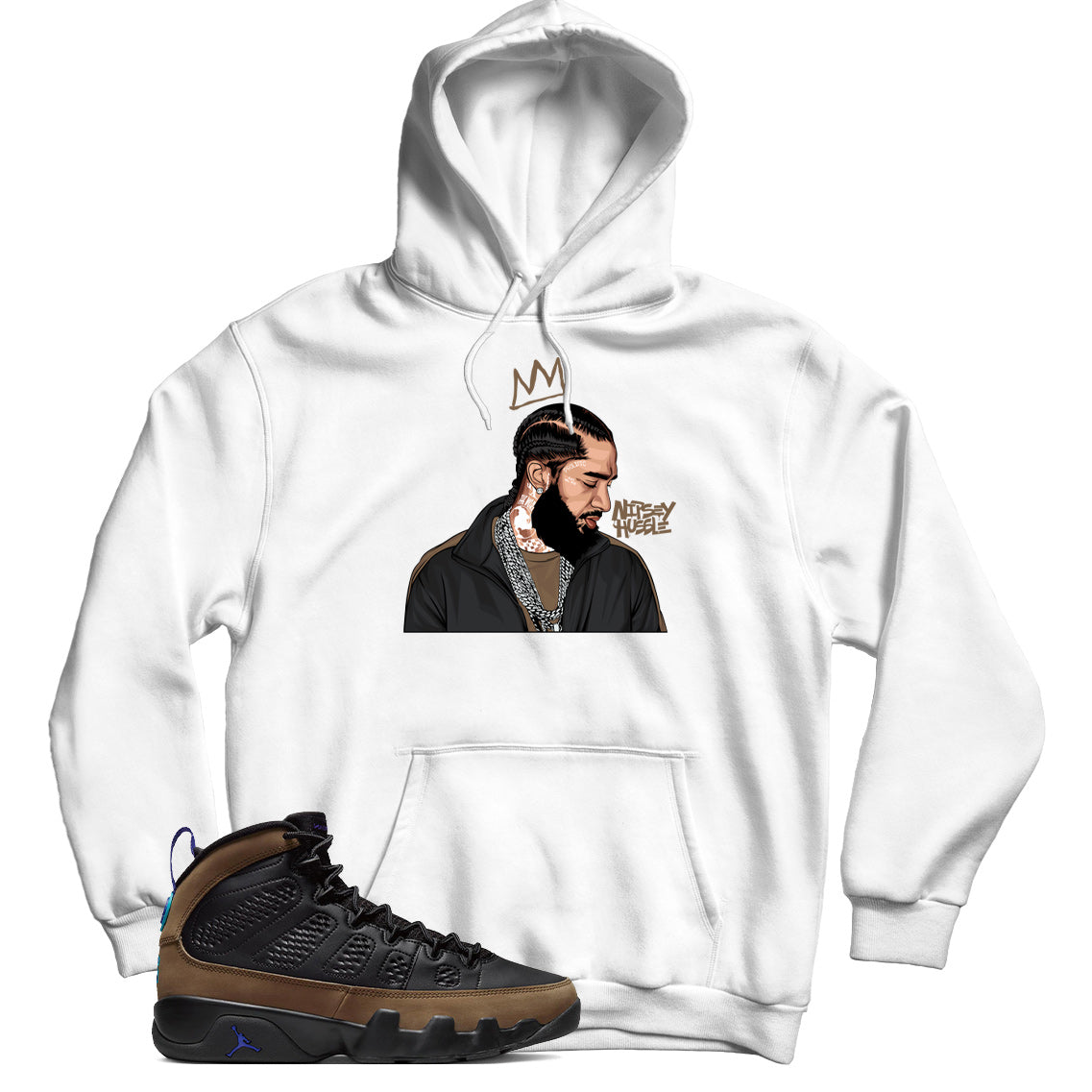 Jordan 9 Olive Concord hoodie