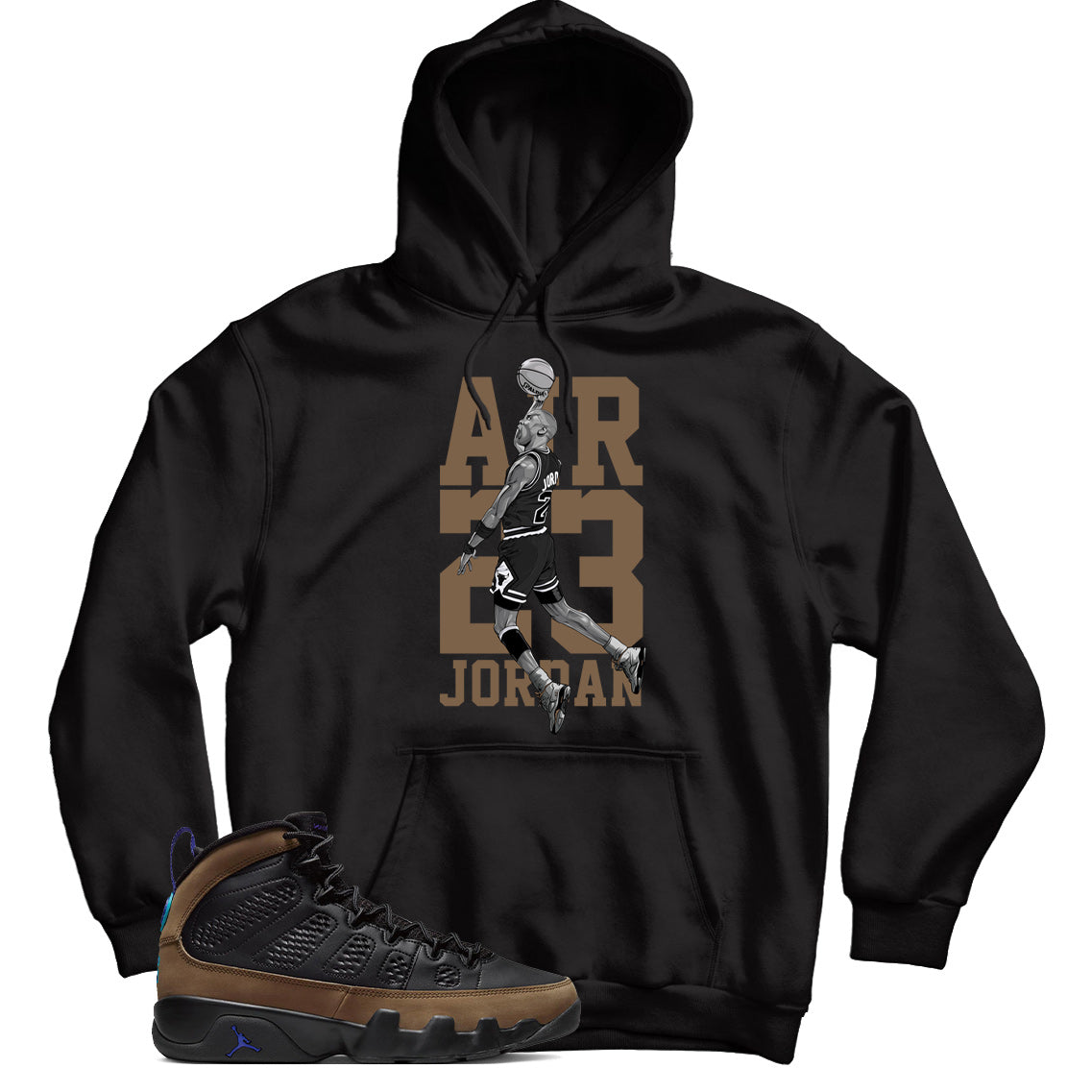 Jordan 9 Olive Concord hoodie