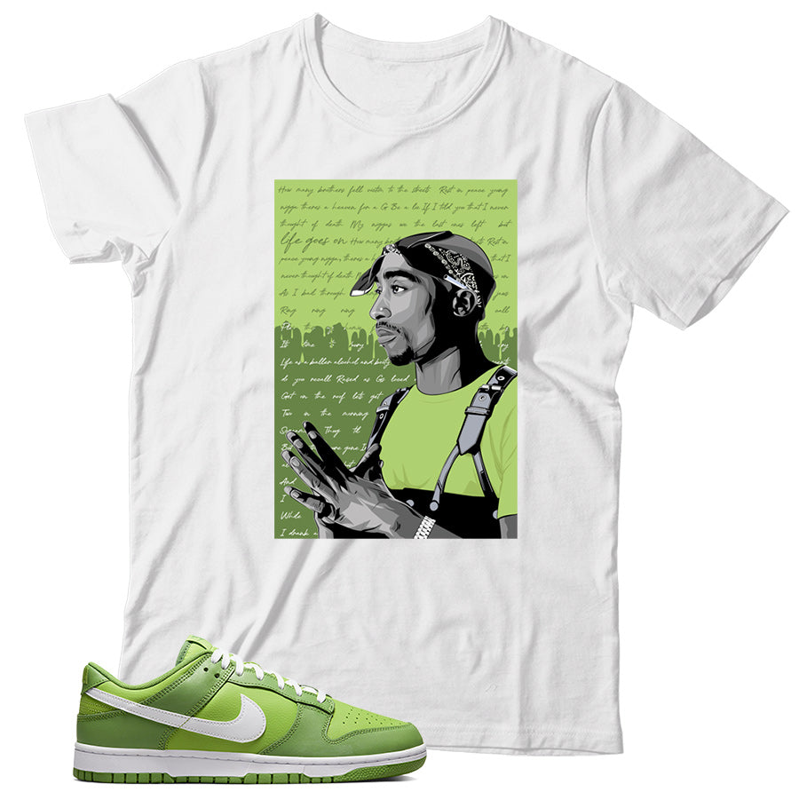 Dunk Low Chlorophyll shirt