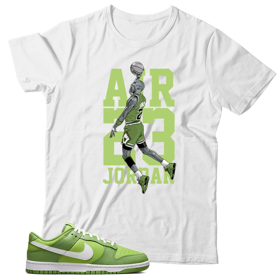 Dunk Low Chlorophyll shirt
