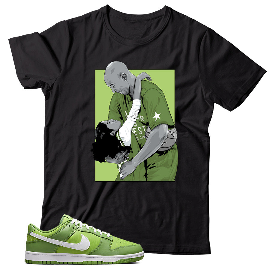 Dunk Low Chlorophyll shirt