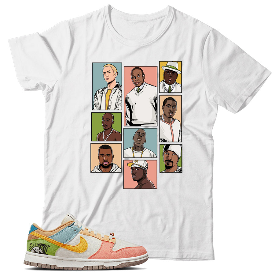 Dunk Low Sun Club shirt