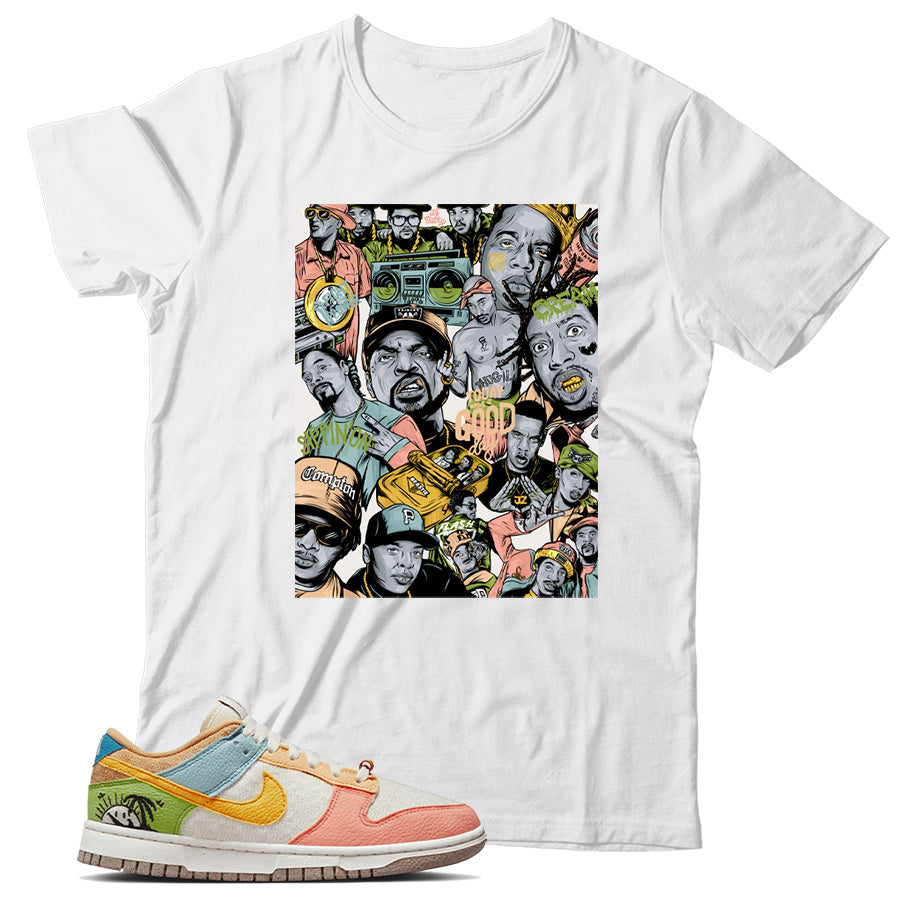 Dunk Low Sun Club shirt