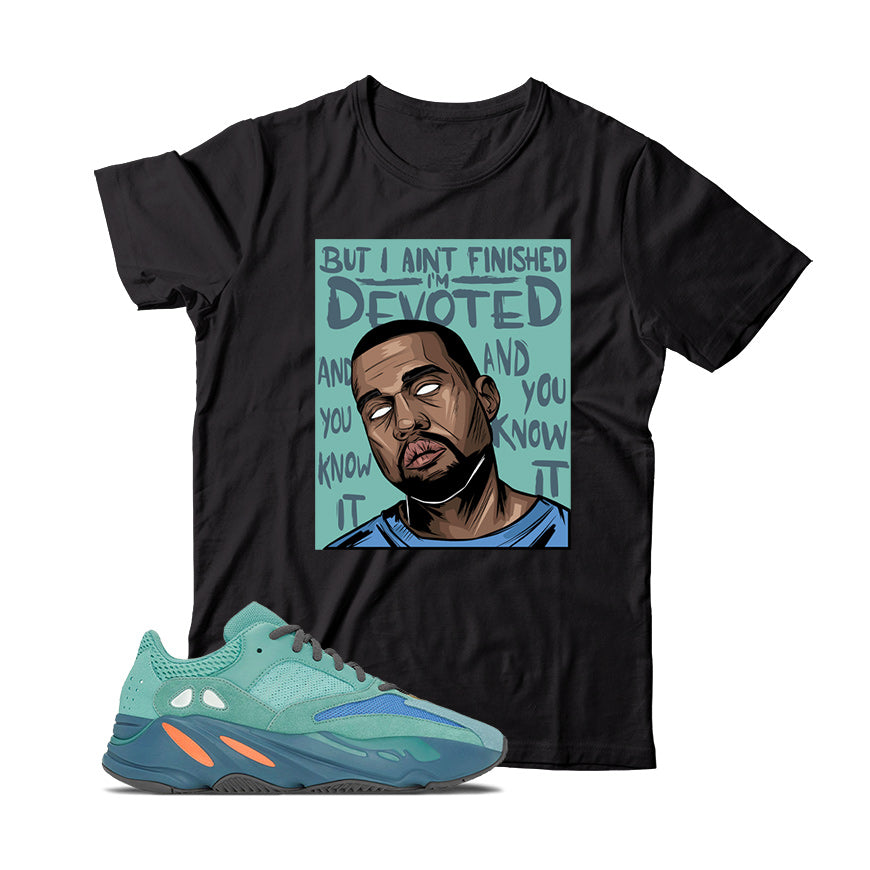 Yeezy 700 Faded Azure shirt