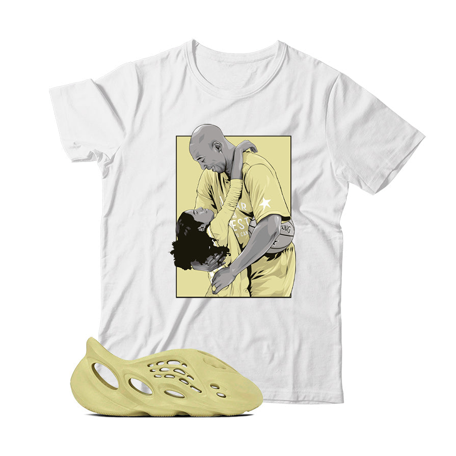 shirt match Yeezy Foam Runner Sulfur