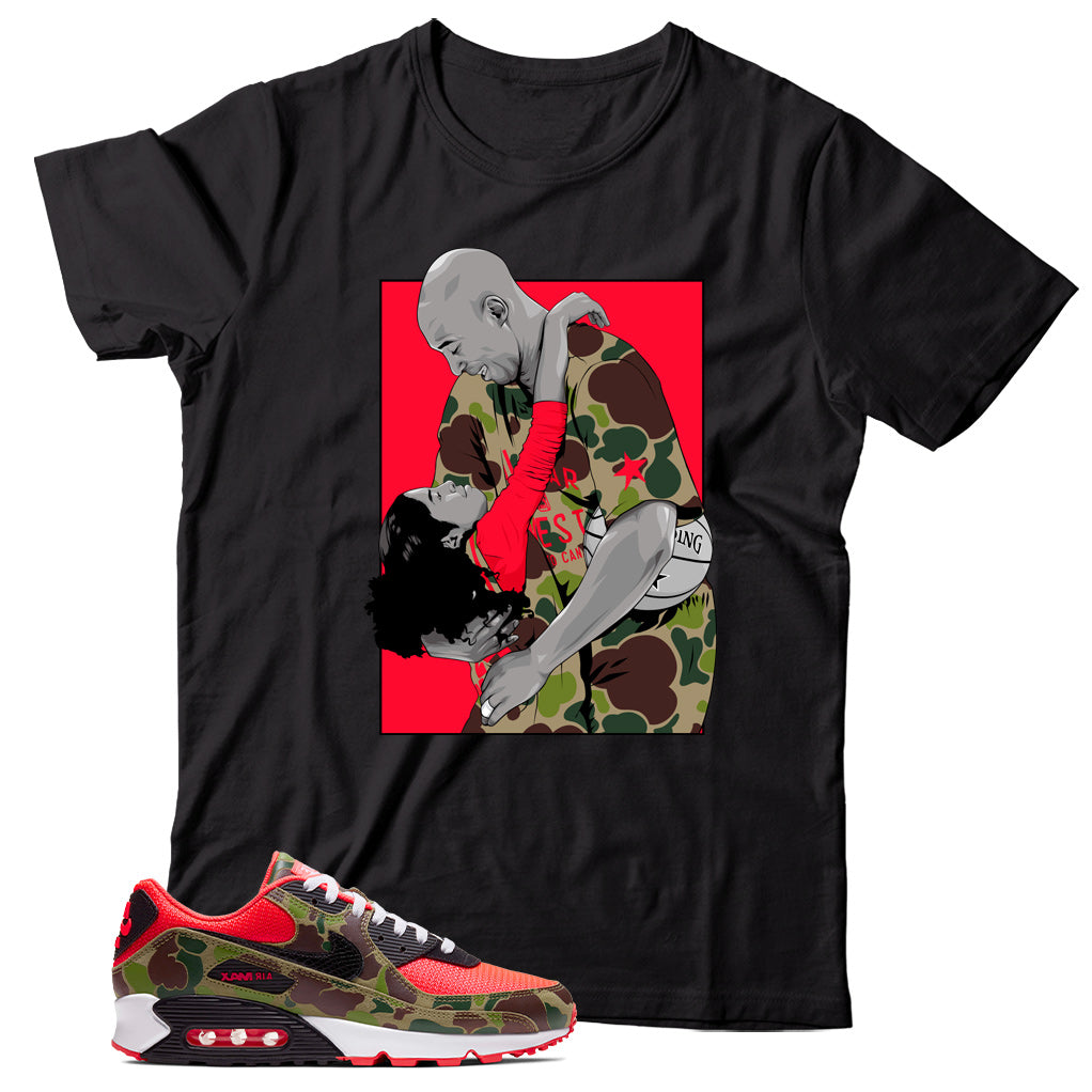 Air Max 90 Reverse Duck Camo shirt