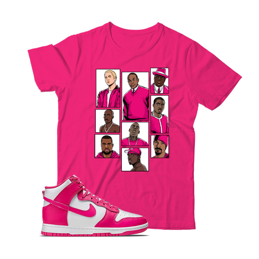 Dunk High Pink Prime T-Shirts