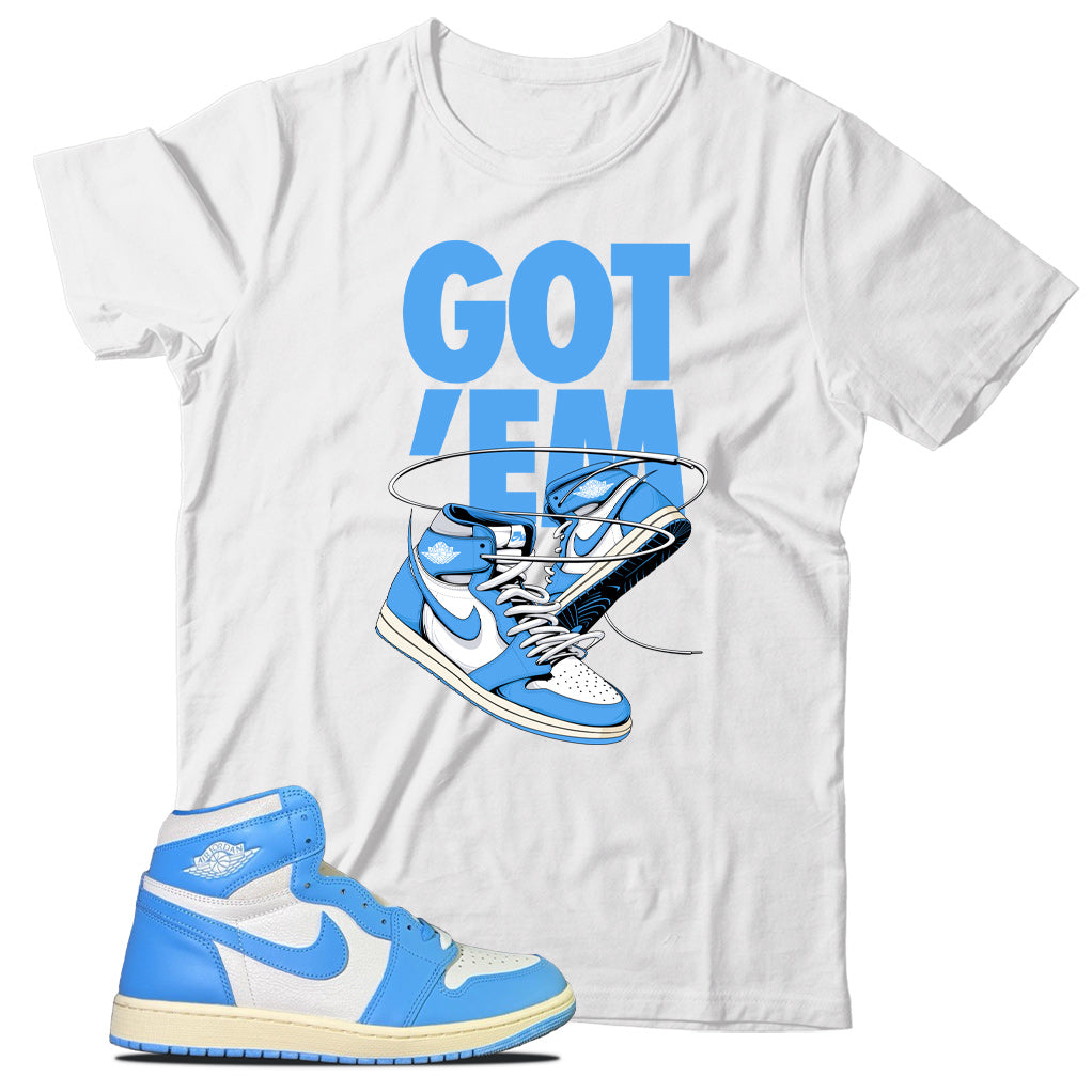 Jordan 1 UNC Reimagined shirt