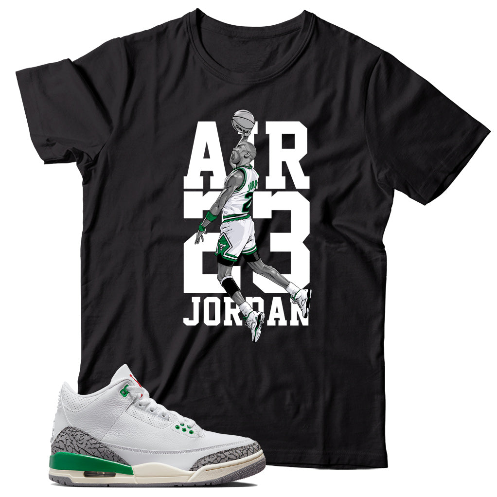 Jordan 3 Lucky Green Shirt