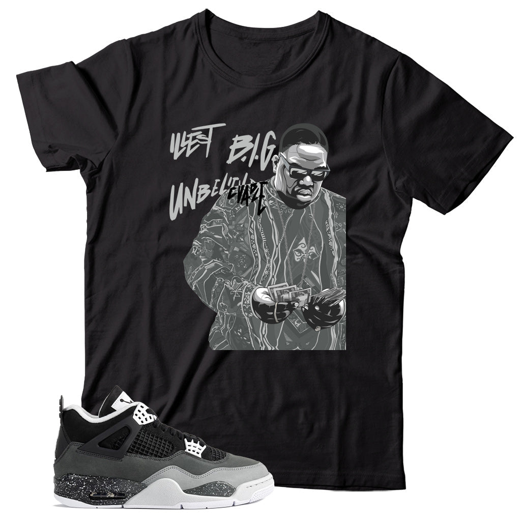 Jordan 4 Fear shirt