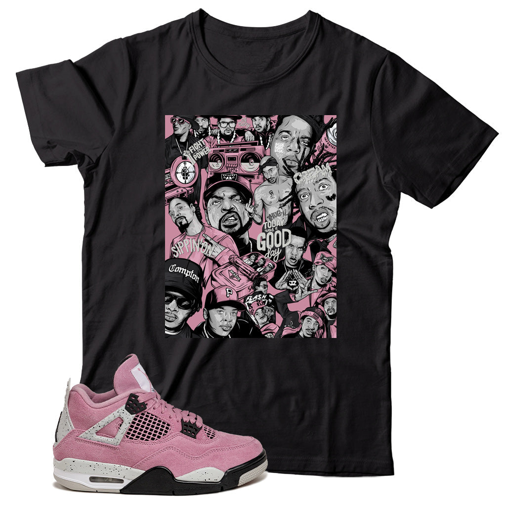 Jordan 4 Orchid shirt