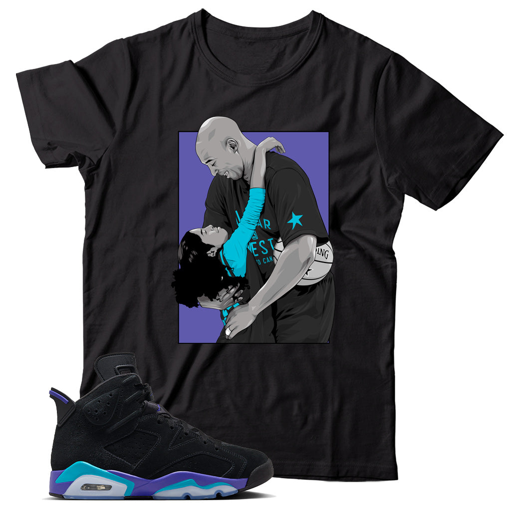 Jordan 6 Aqua shirt
