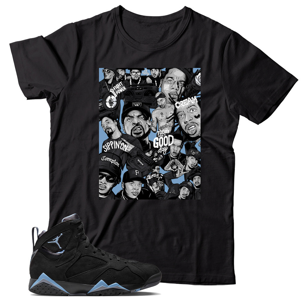 Jordan 7 Chambray Collection – Shirt Match Kicks