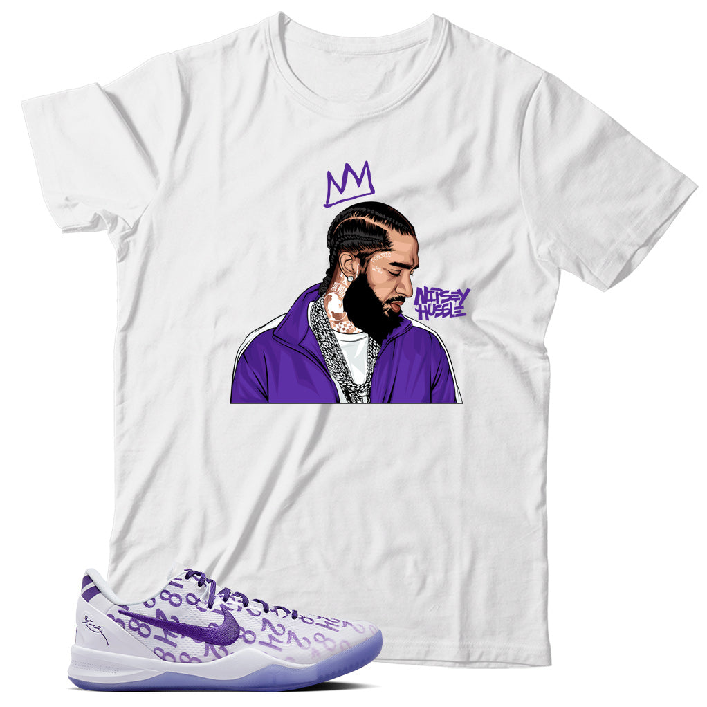 Kobe 8 Court Purple shirt