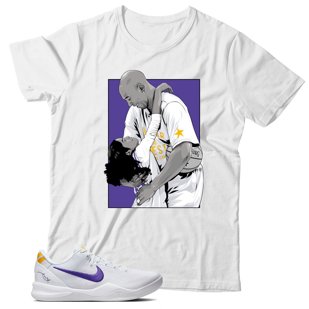 Kobe 8 Lakers Home shirt